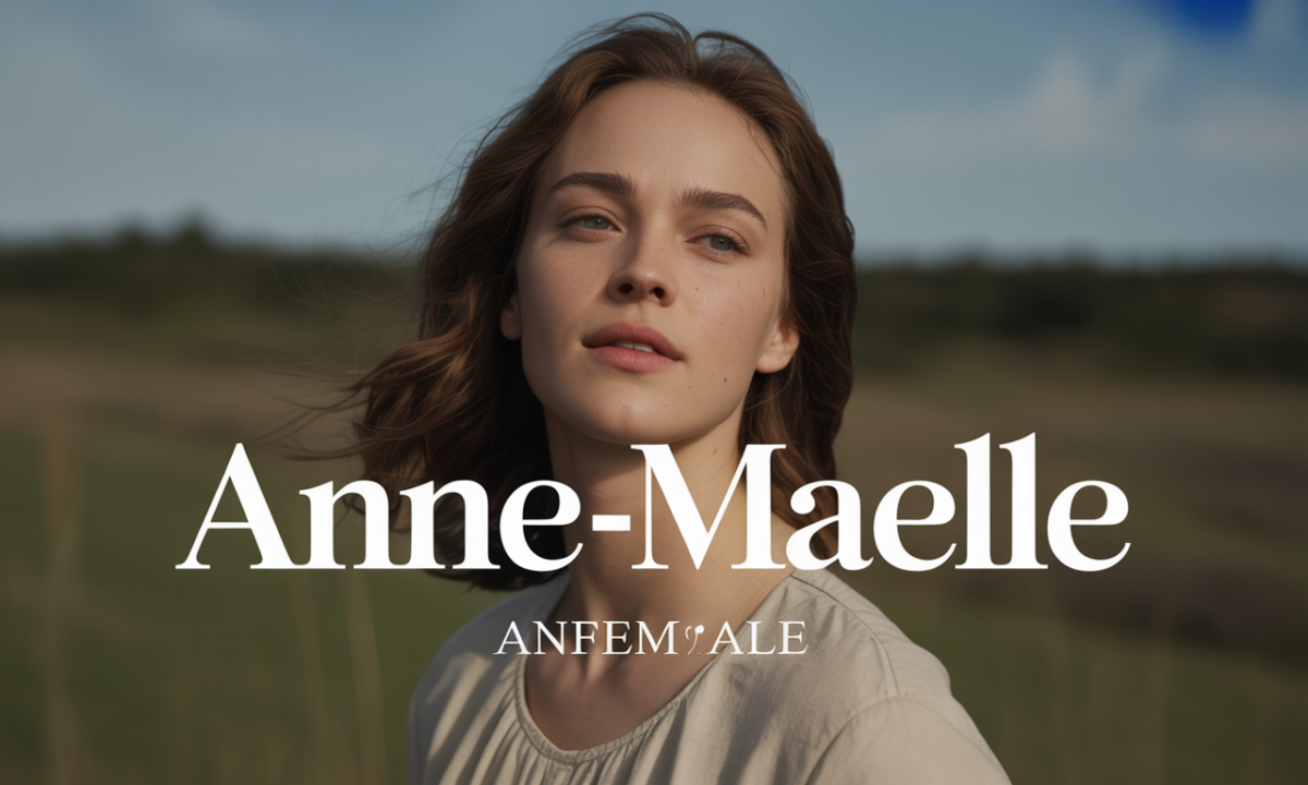 Illustration symbolique liée à l’origine du prénom Anne-maelle