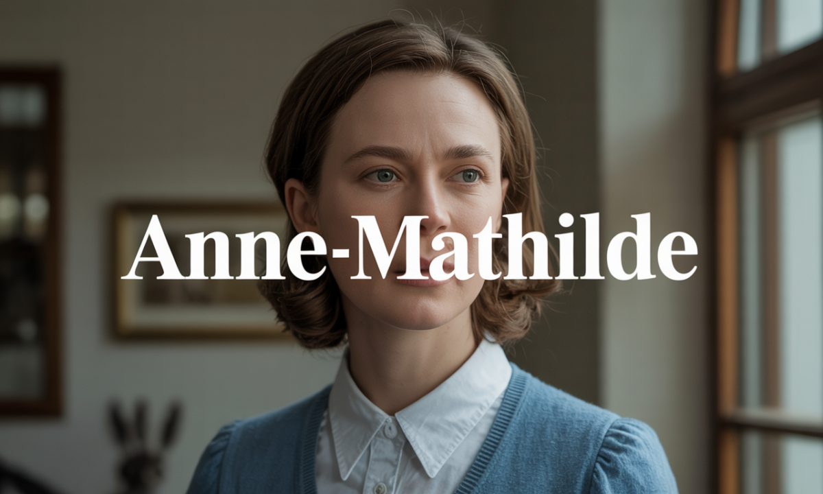 découvrez anne-mathilde, une personnalité unique et inspirante au parcours remarquable.