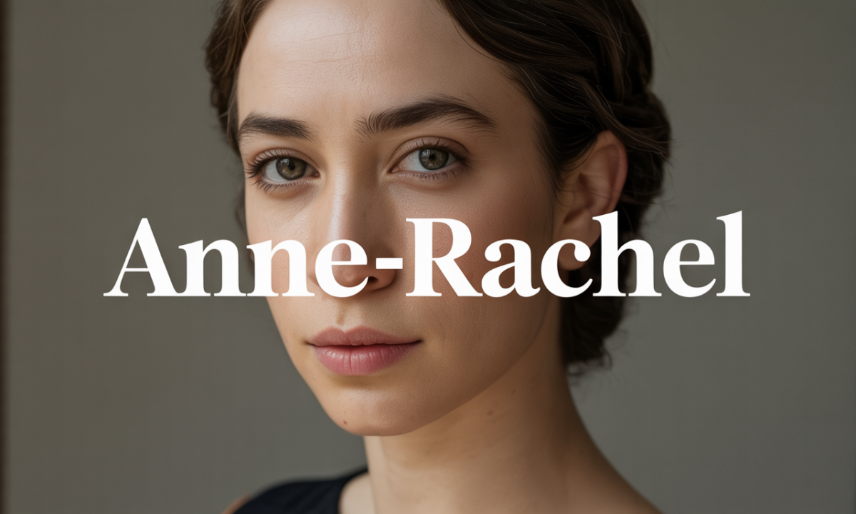découvrez anne-rachel, une personnalité unique et inspirante, passionnée par la créativité et l'innovation.