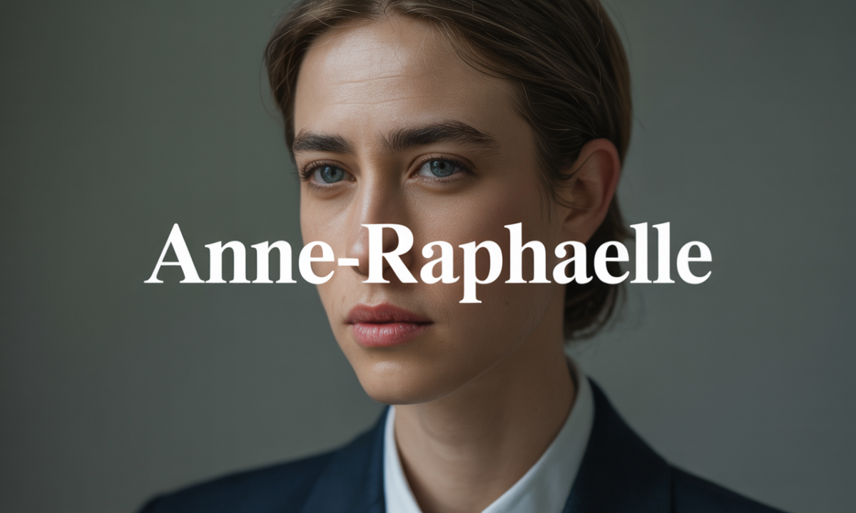 découvrez anne-raphaëlle, une personnalité unique et inspirante alliant charme et créativité.