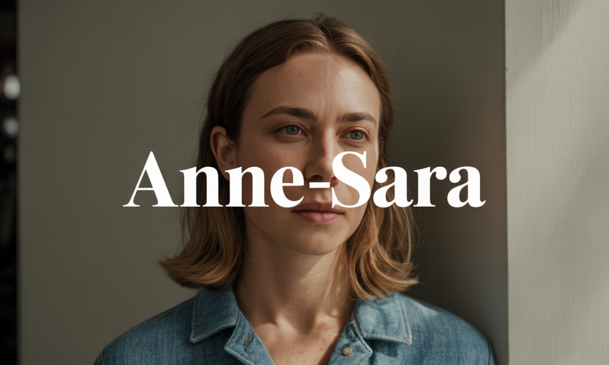 découvrez anne-sara, une personnalité inspirante au parcours unique. explorez son univers, ses passions et ses projets.