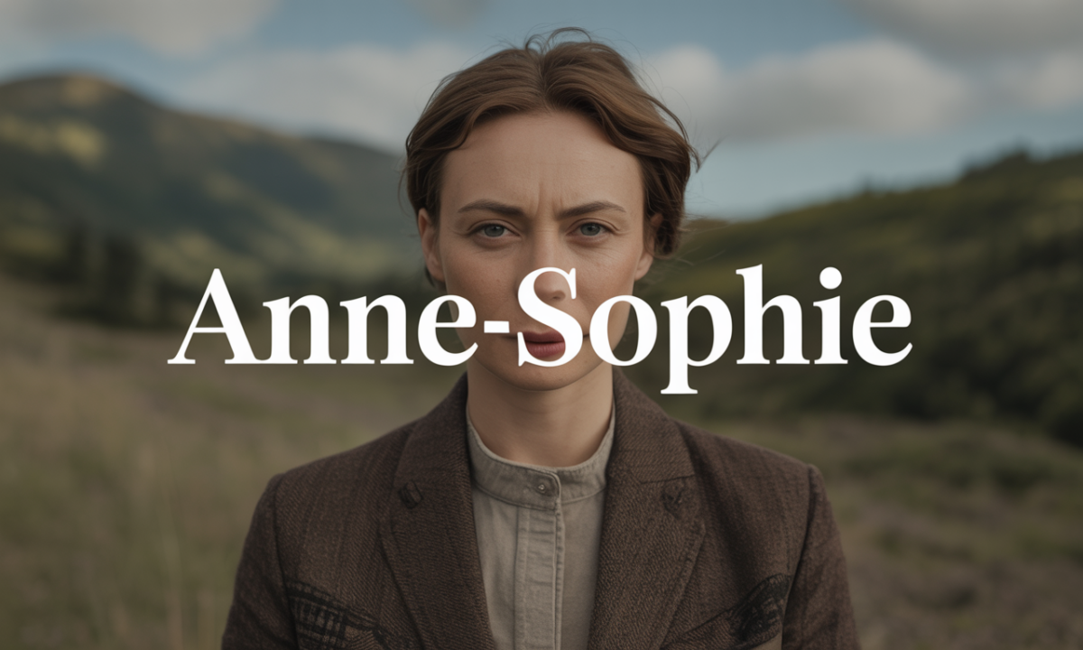 découvrez anne-sophie, un prénom élégant et intemporel, porté par des personnalités inspirantes.