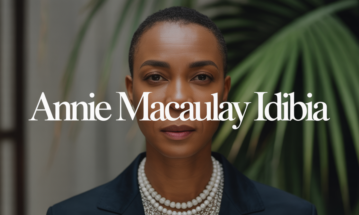 Illustration de Annie Macaulay Idibia, personnalité publique