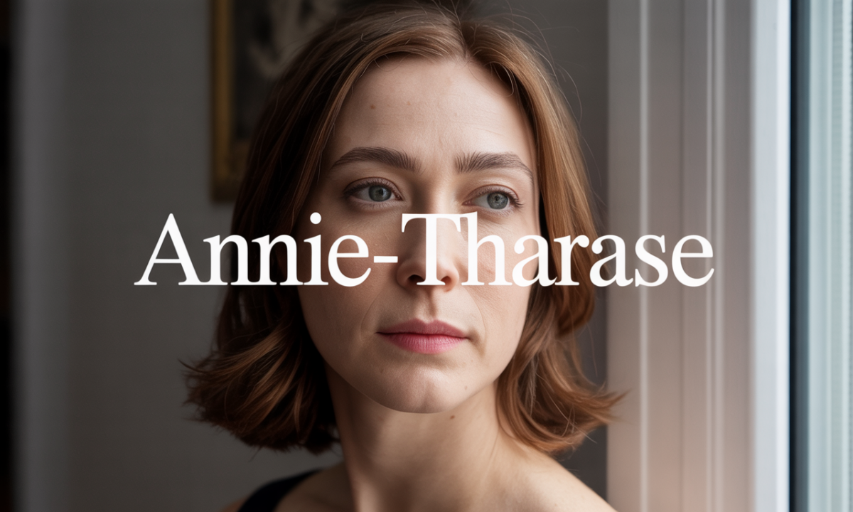 découvrez annie tharase, son parcours, ses réalisations et son impact dans son domaine. plongez dans l'univers inspirant d'annie tharase.