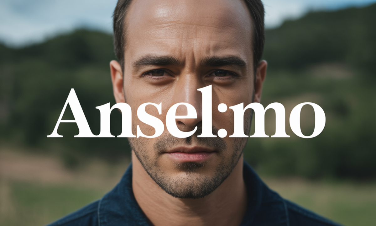 découvrez anselmo, un prénom chargé d'histoire et de signification, parfait pour votre enfant ou personnage.