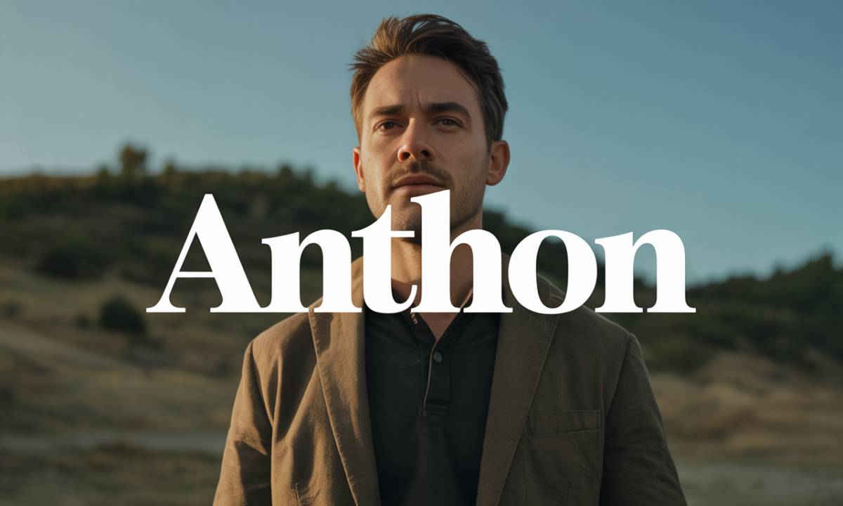 découvrez anthon : un prénom unique et plein de charme, parfait pour un prénom moderne et original.