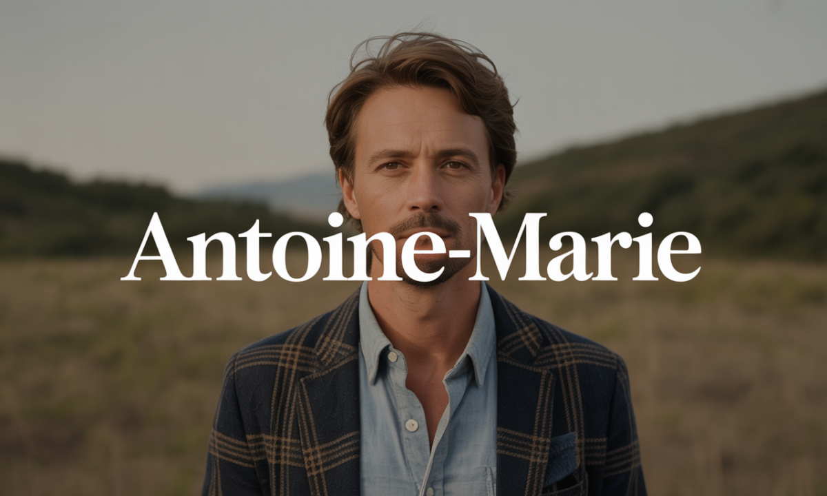 Illustration symbolique liée à l’origine du prénom Antoine-marie