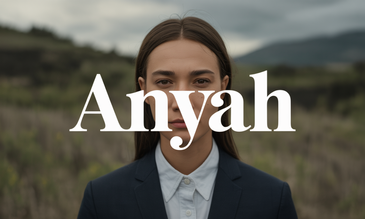 Illustration de Anyah, Prénoms