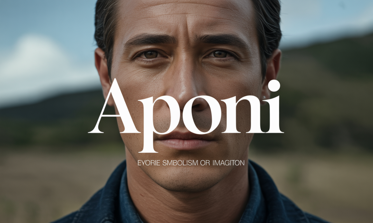 Illustration de Aponi, Prénoms