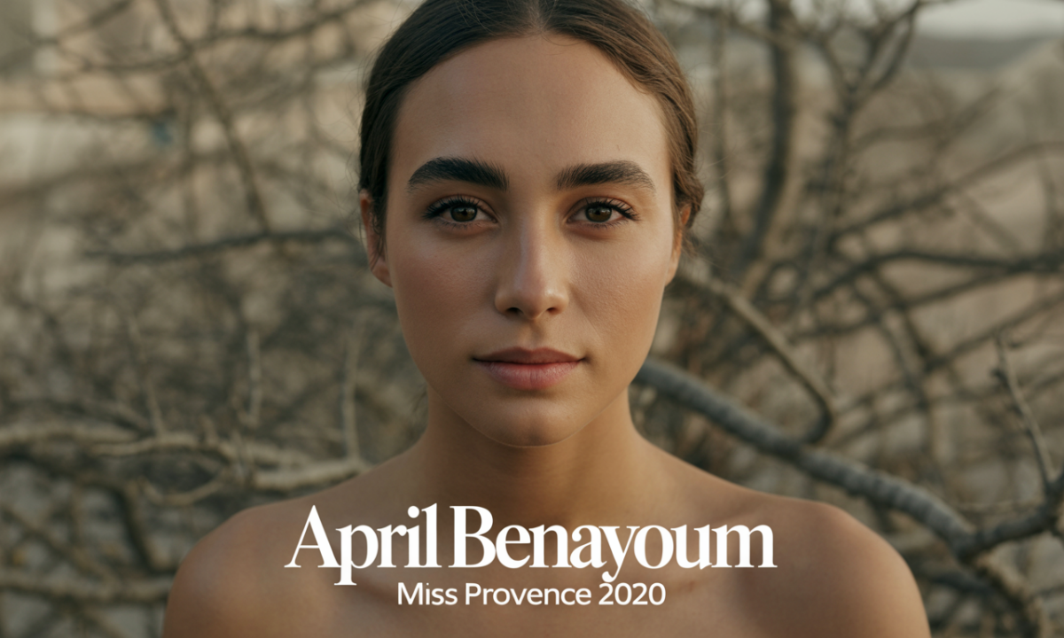 Illustration de April Benayoum – Miss Provence 2020, personnalité publique
