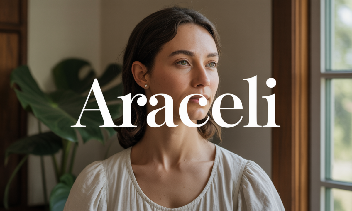 découvrez araceli, un prénom élégant et intemporel, porteur d'une riche histoire et d'une signification profonde. apprenez-en plus sur ses origines et sa popularité.