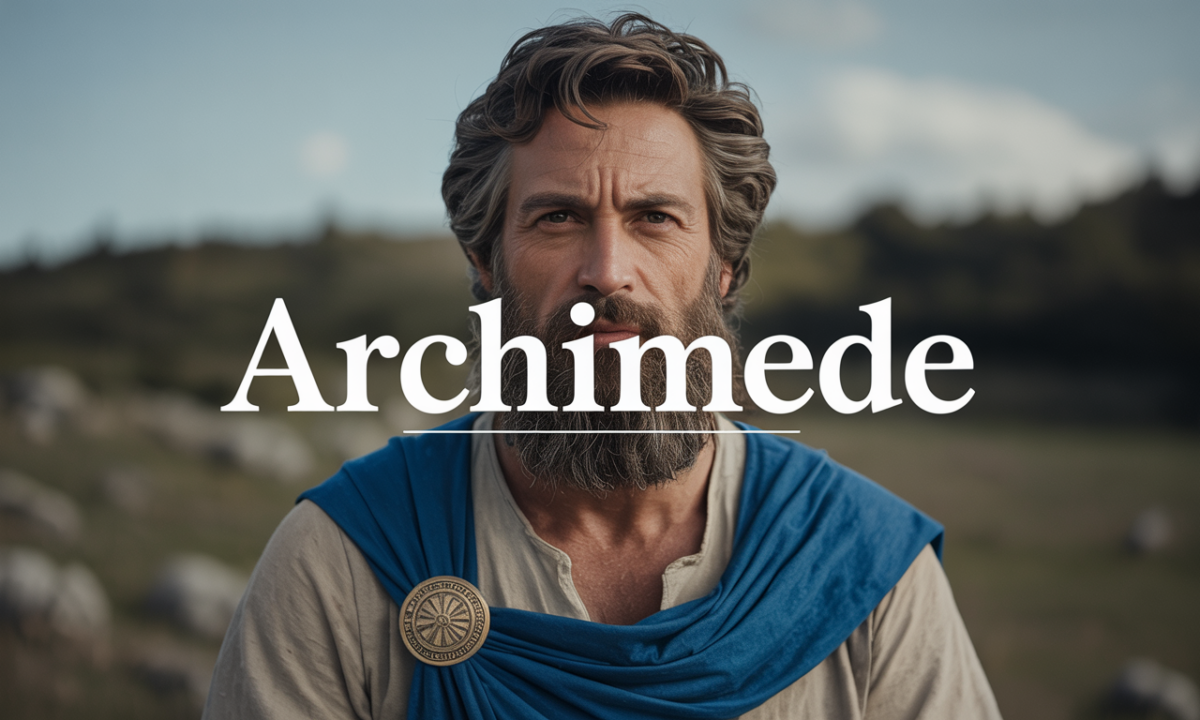 découvrez archimède, une figure emblématique de la science et des mathématiques, célèbre pour ses découvertes révolutionnaires et ses inventions ingénieuses.