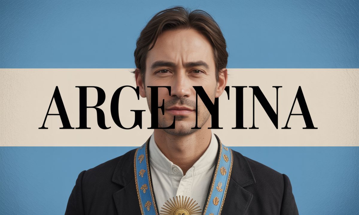 Illustration symbolique liée à l’origine du prénom Argentina