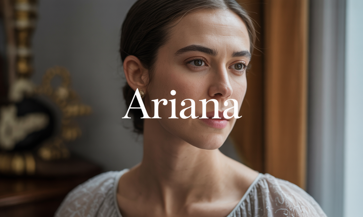 Illustration symbolique liée à l’origine du prénom Ariana