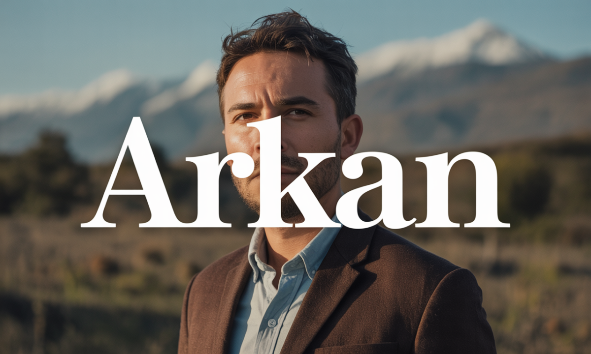 Illustration symbolique liée à l’origine du prénom Arkan