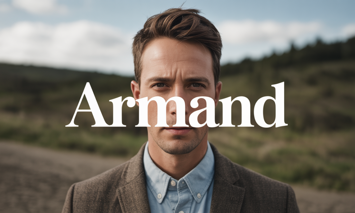 découvrez l'origine, la signification et les traits de personnalité associés au prénom armand.