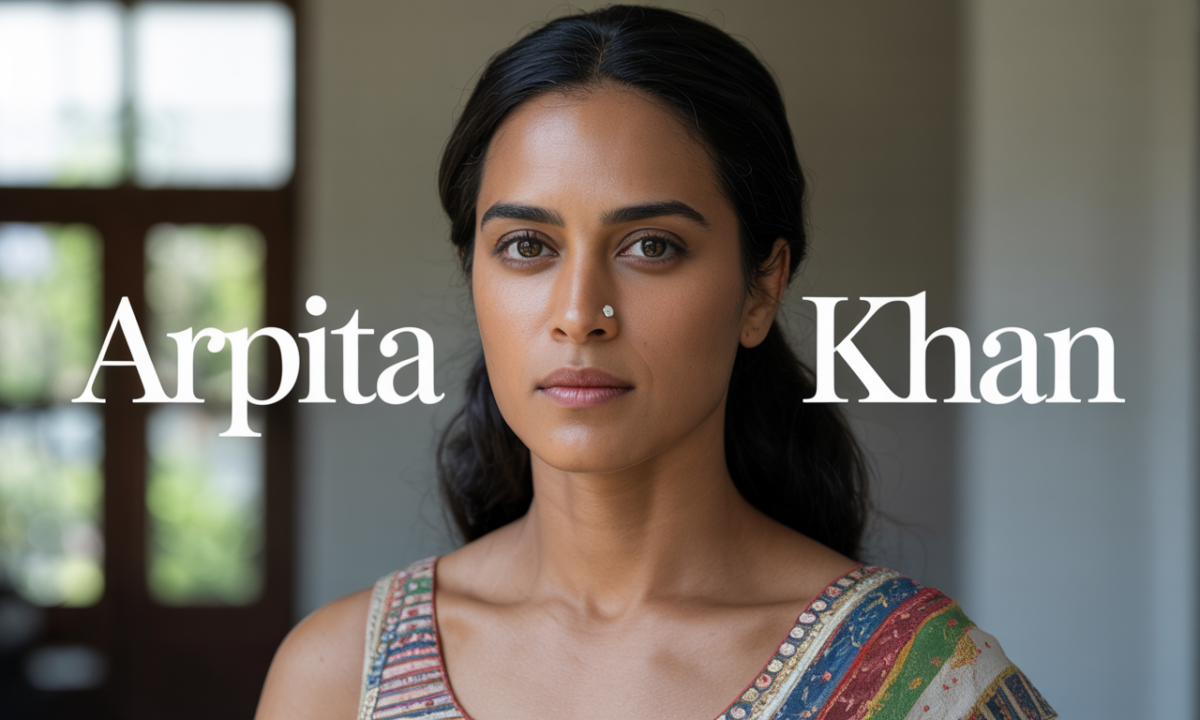 Illustration de Arpita Khan, personnalité publique