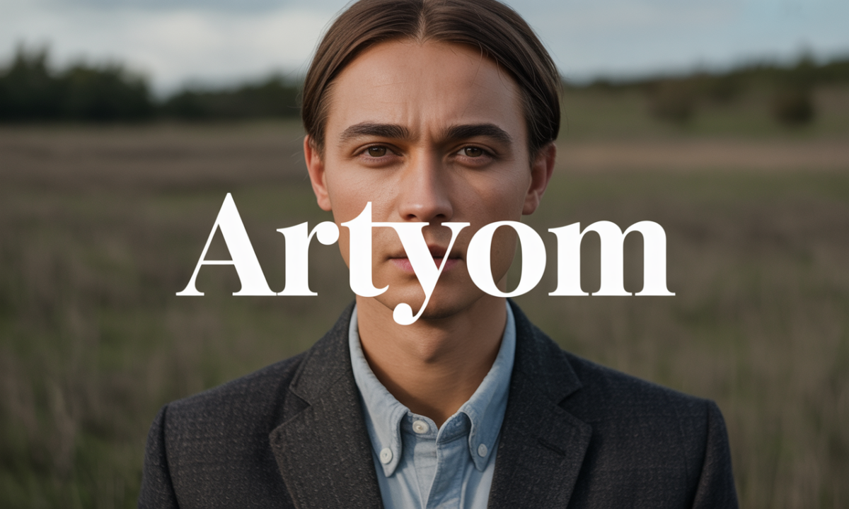 Illustration symbolique liée à l’origine du prénom Artyom