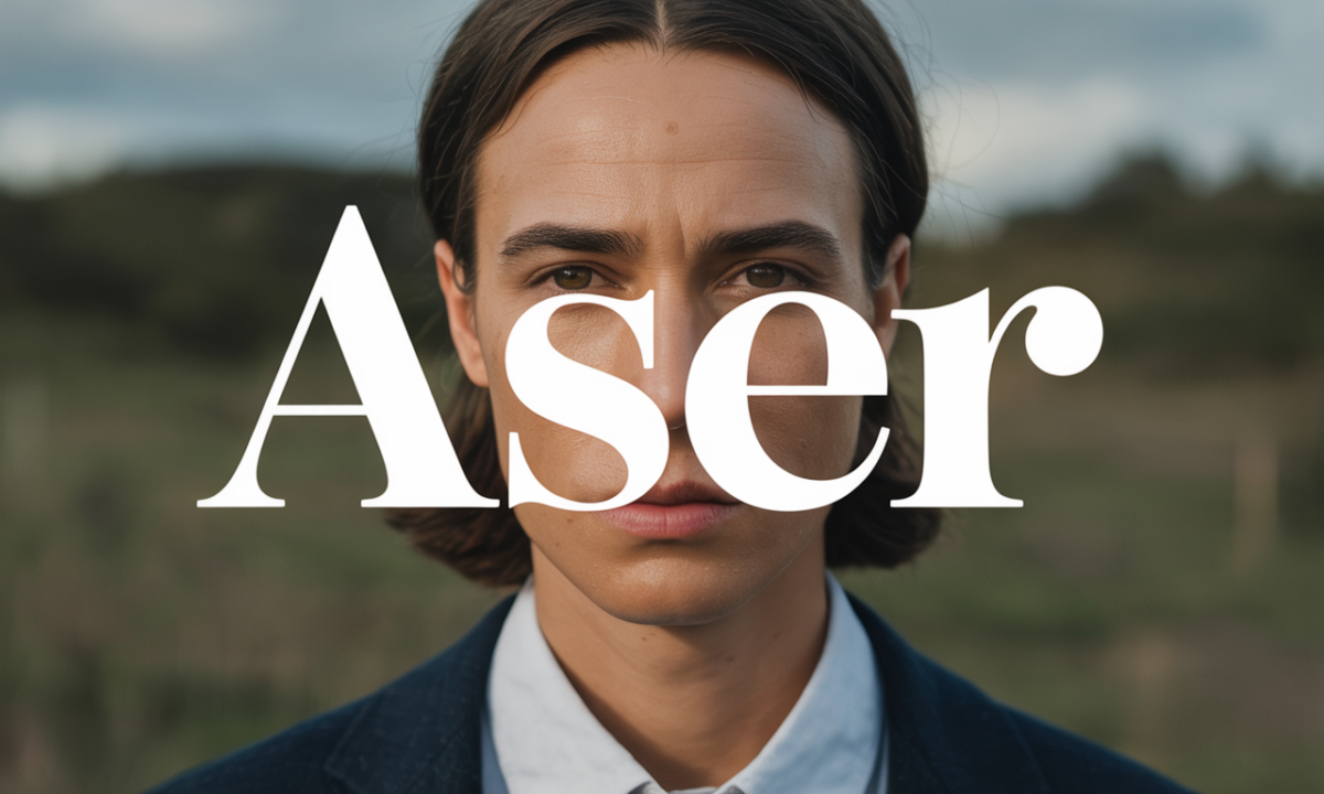 Illustration de Aser, Prénoms