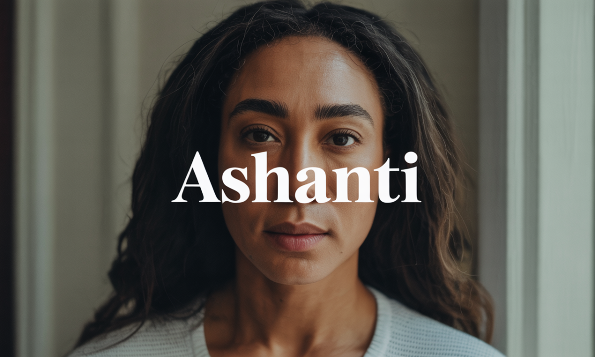Illustration symbolique liée à l’origine du prénom Ashanti