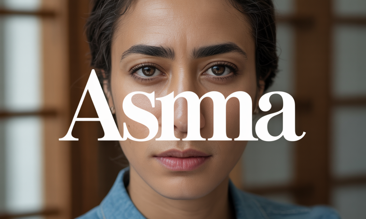 Illustration symbolique liée à l’origine du prénom Asma