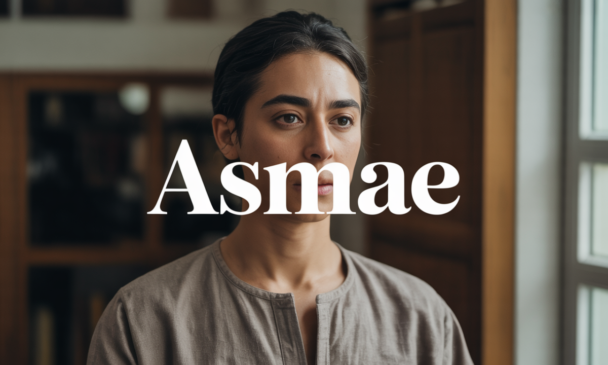 Illustration symbolique liée à l’origine du prénom Asmae