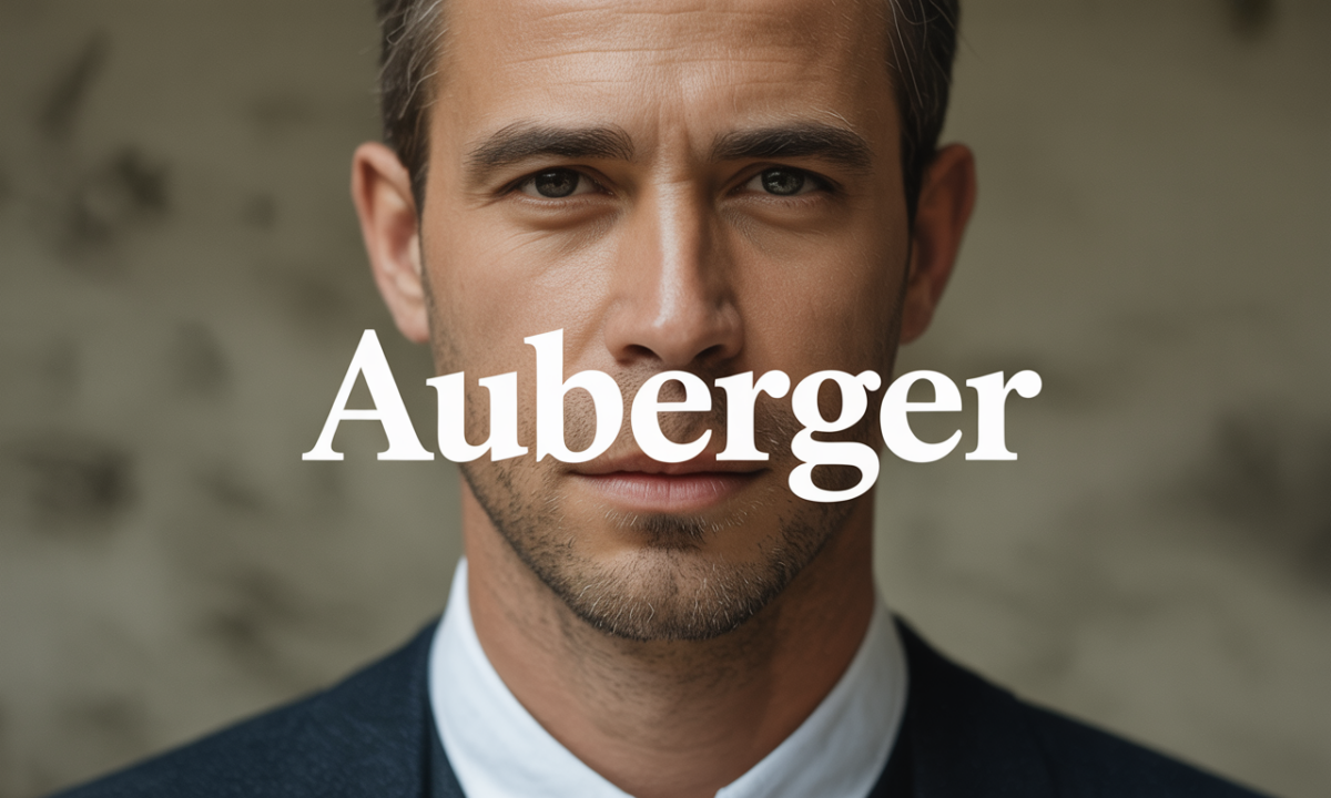 Illustration de Auberger, Noms de famille