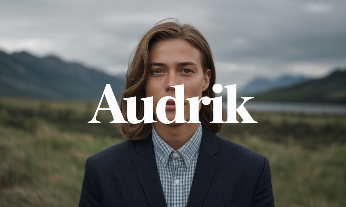 Illustration symbolique liée à l’origine du prénom Audrik