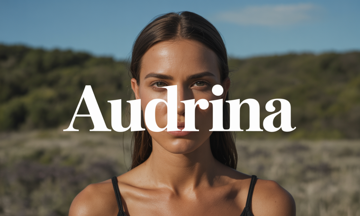 Illustration de Audrina, Prénoms