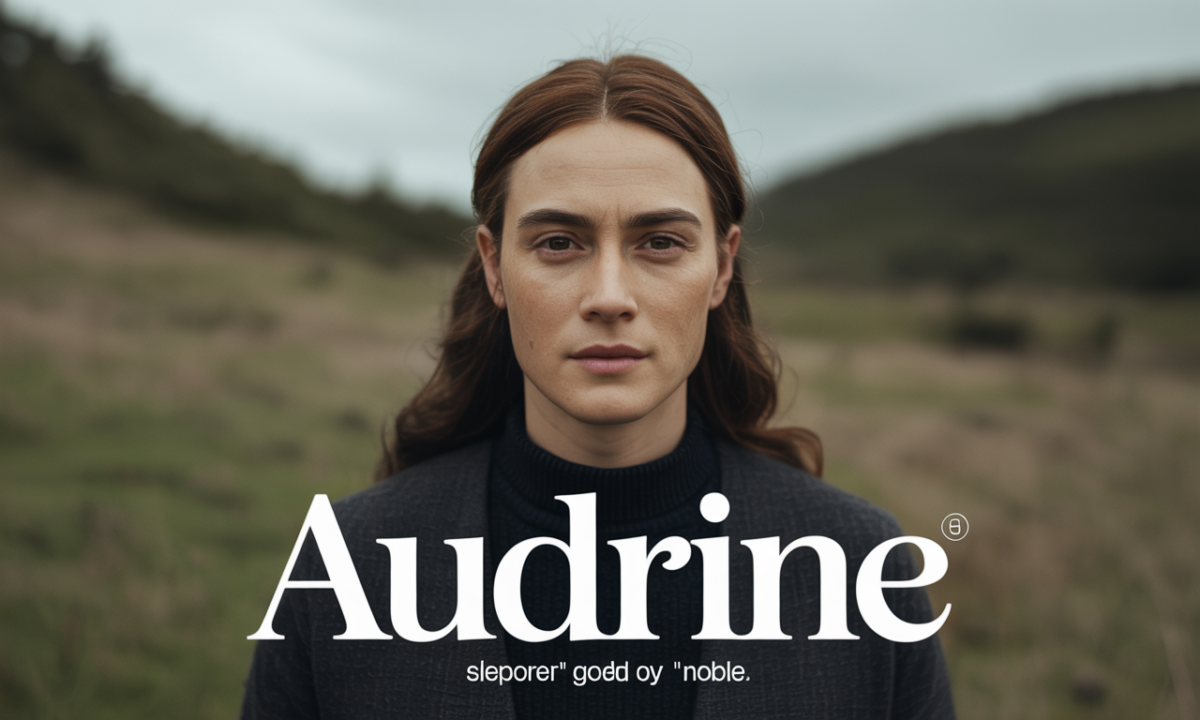 Illustration symbolique liée à l’origine du prénom Audrine