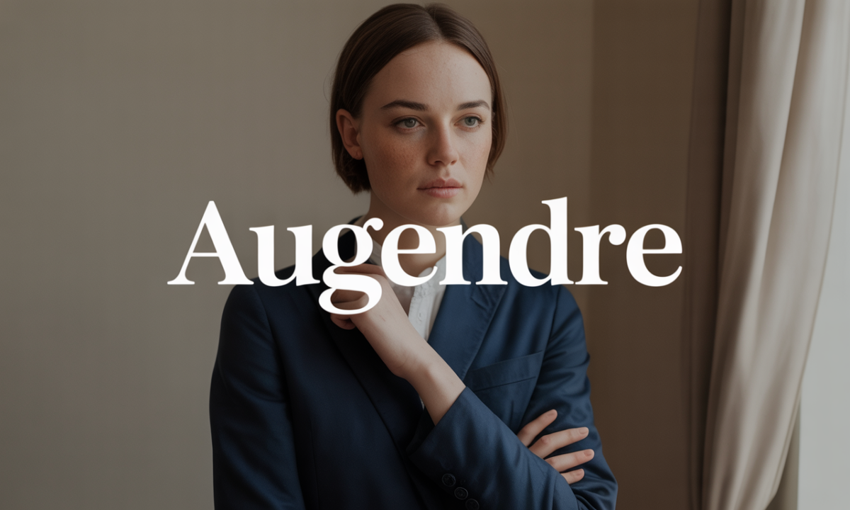 Illustration de Augendre, Noms de famille