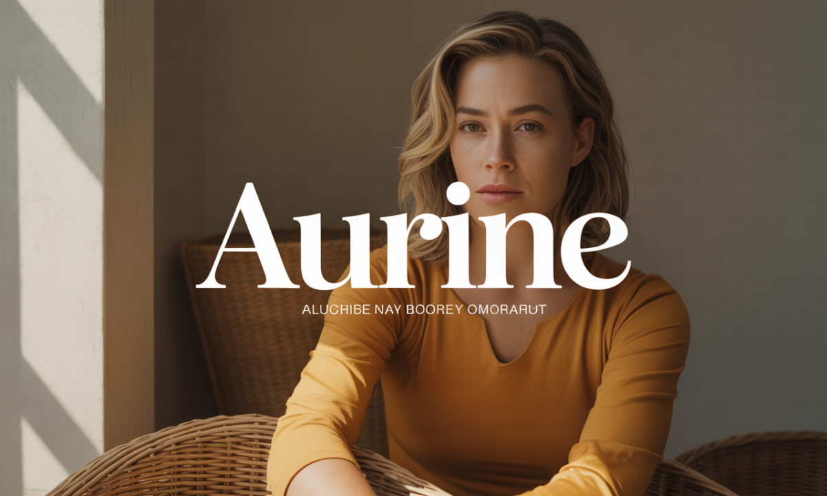 Illustration symbolique liée à l’origine du prénom Aurine