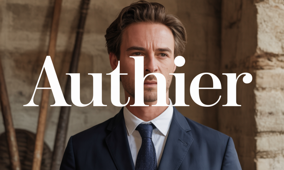 Illustration de Authier, Noms de famille