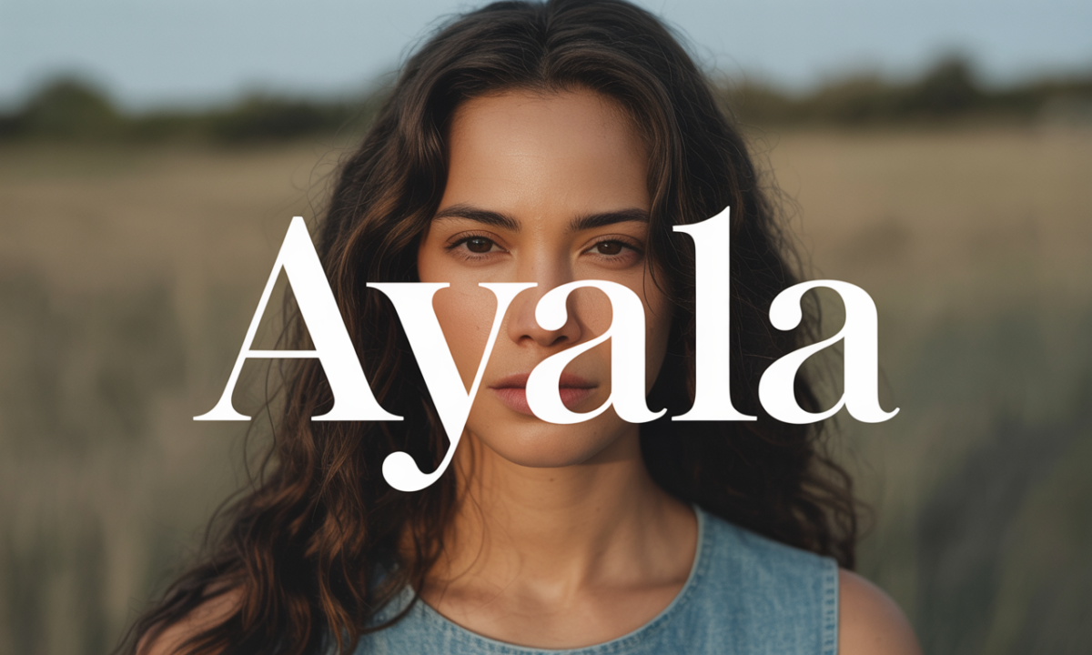 Illustration de Ayala, Prénoms