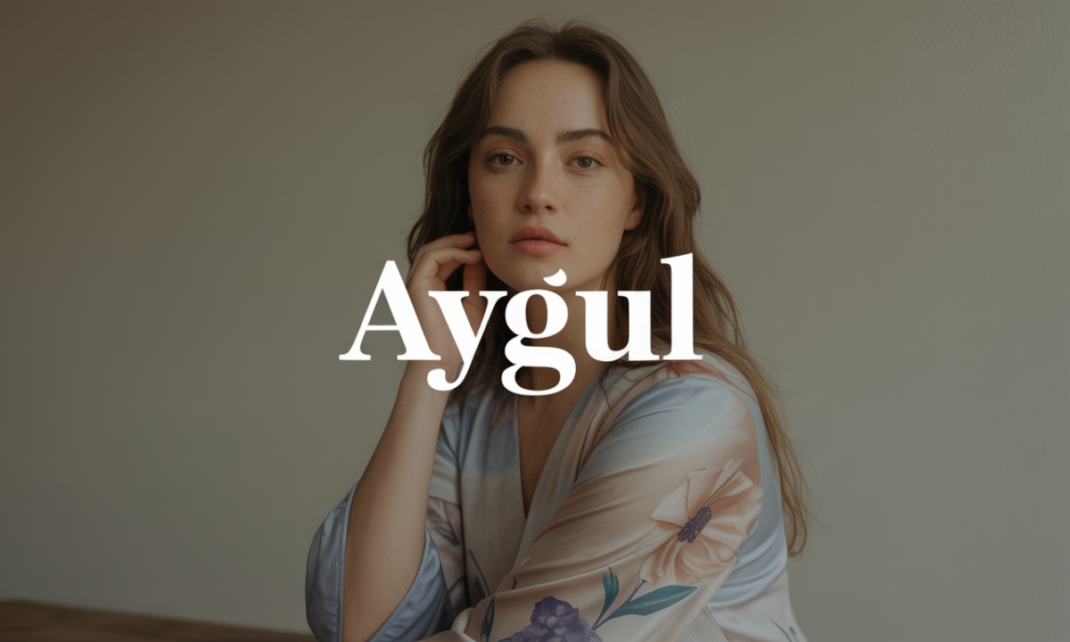 Illustration symbolique liée à l’origine du prénom Aygul