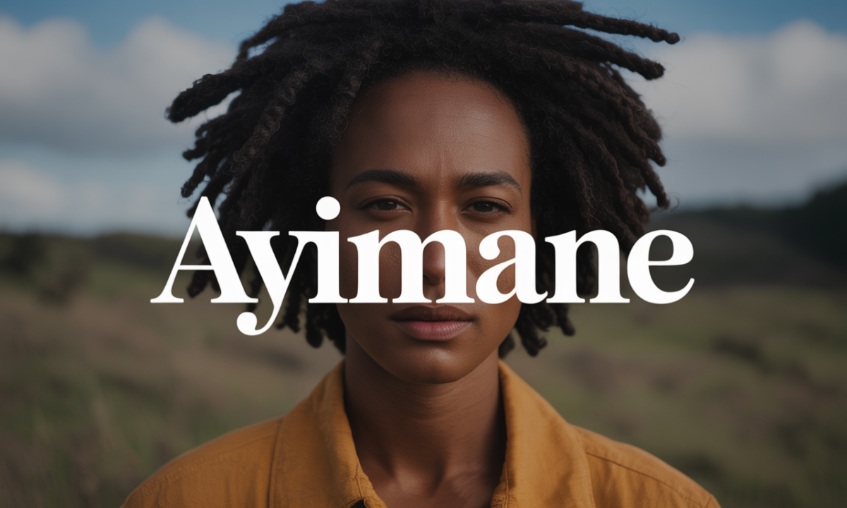 Illustration symbolique liée à l’origine du prénom Ayimane