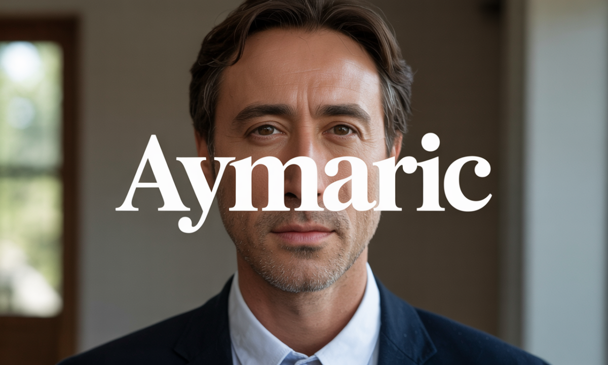Illustration symbolique liée à l’origine du prénom Aymaric