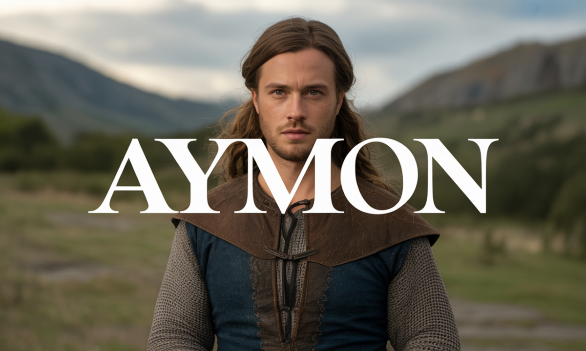 Illustration symbolique liée à l’origine du prénom Aymon