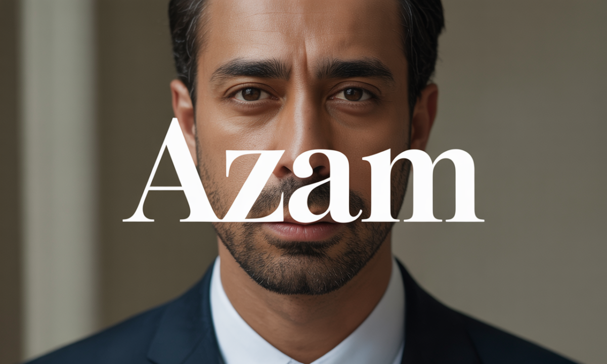 Illustration de Azam, Noms de famille