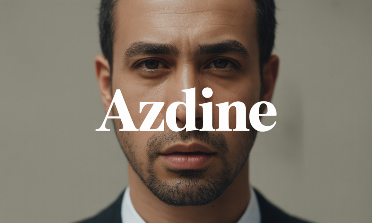 Illustration symbolique liée à l’origine du prénom Azdine