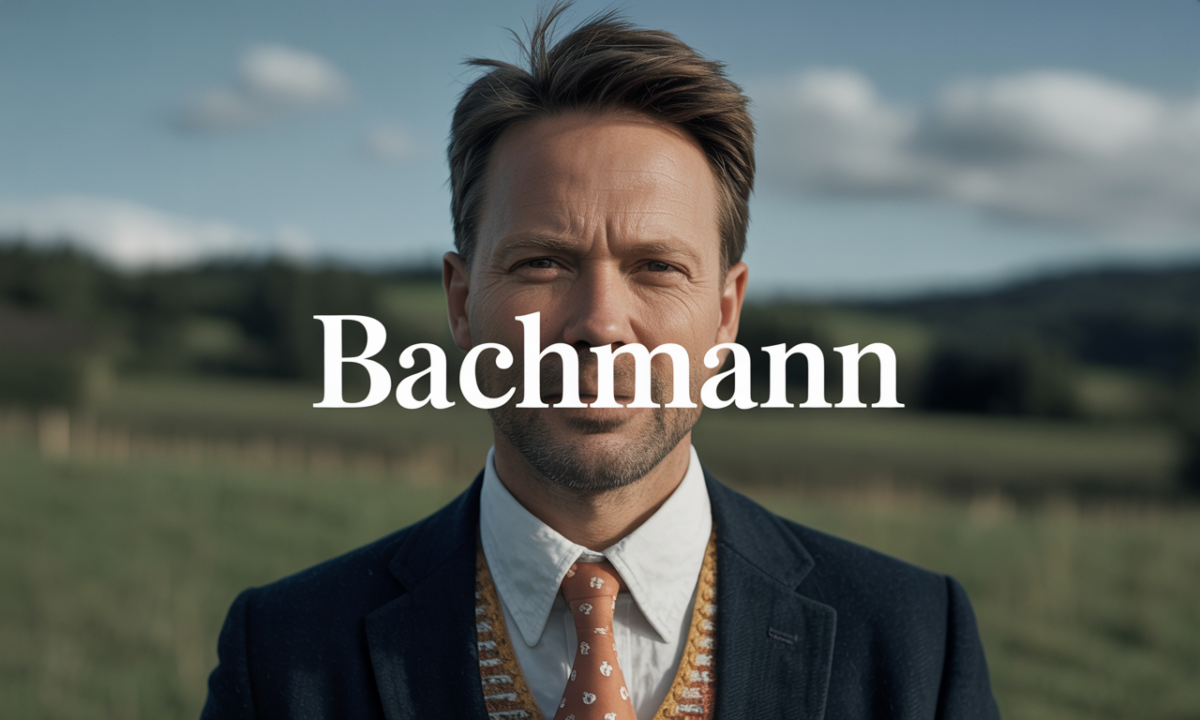 Illustration de Bachmann, Noms de famille