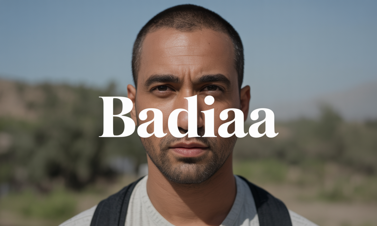 Illustration symbolique liée à l’origine du prénom Badiaa