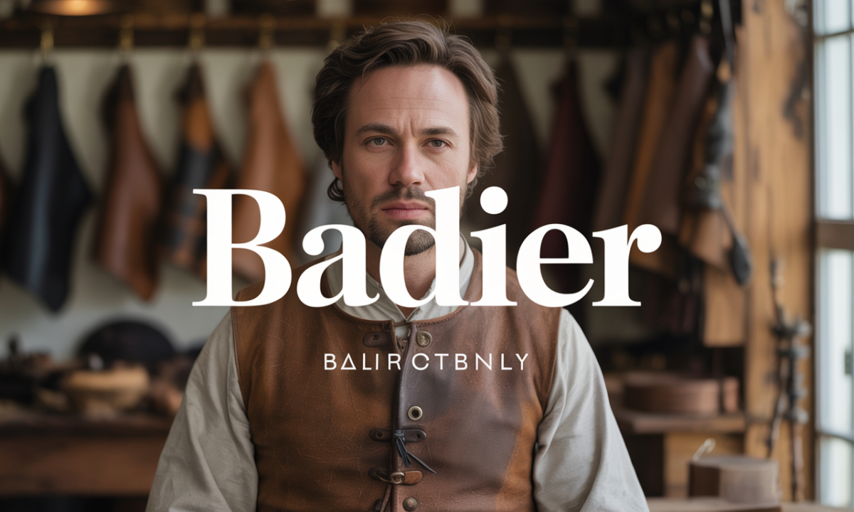 Illustration de Badier, Noms de famille