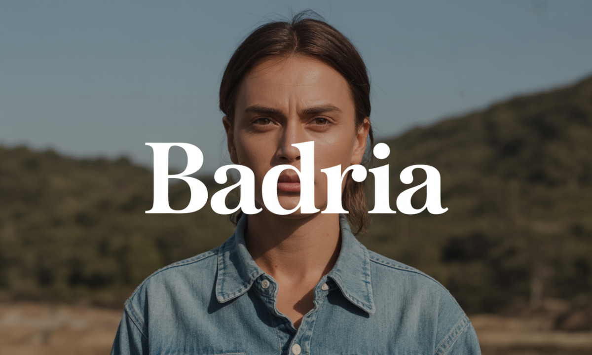 découvrez badria, un prénom féminin élégant et plein de charme, riche en significations et en histoire.