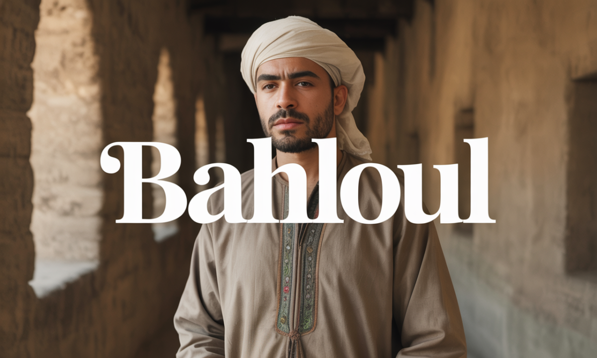 Illustration liée à l’origine et à l’histoire du nom de famille Bahloul