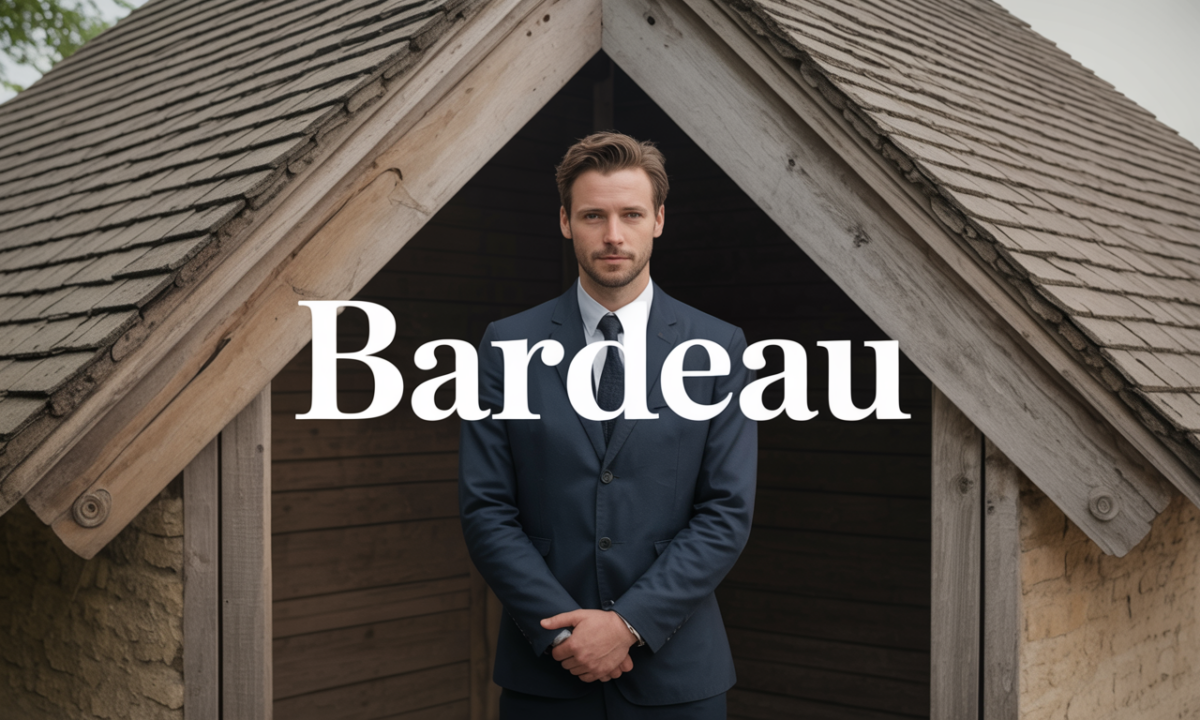 Illustration de Bardeau, Noms de famille