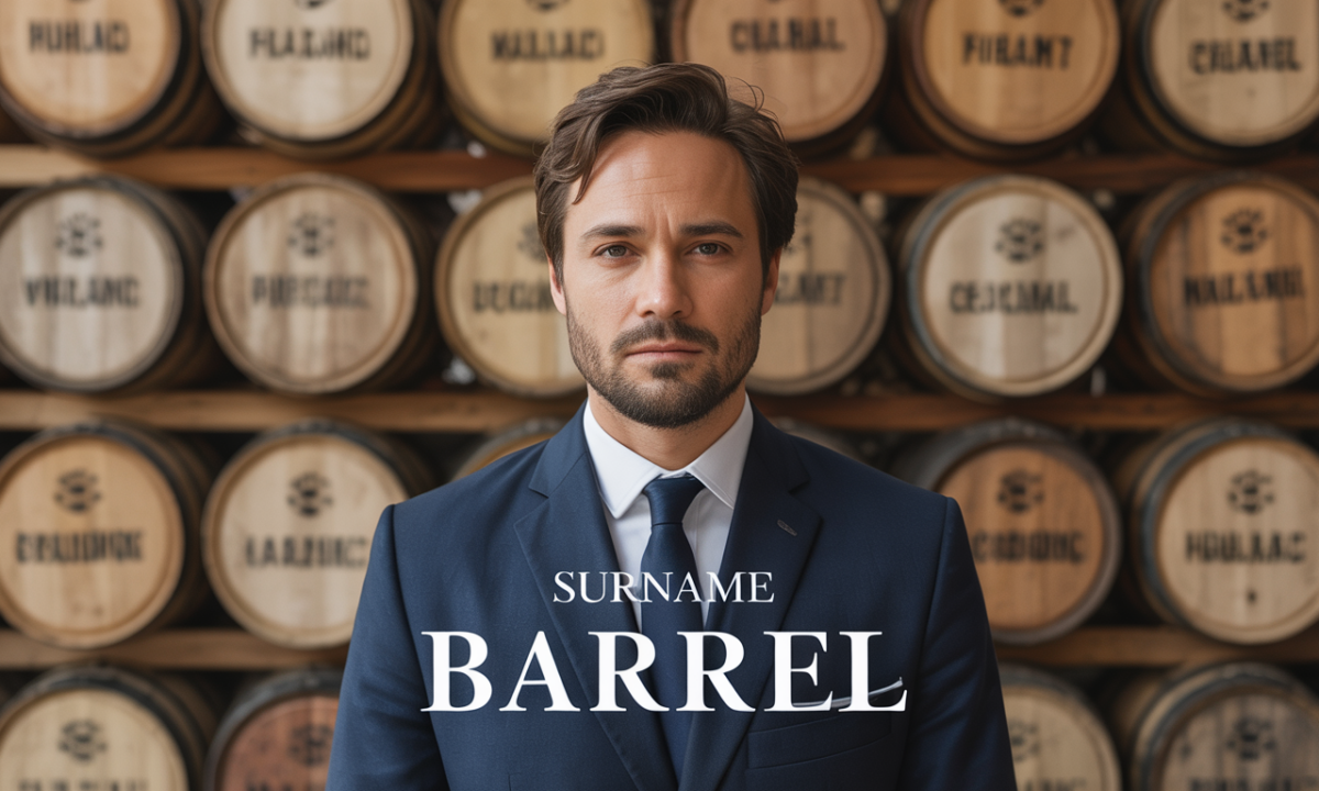 Illustration de Baril, Noms de famille