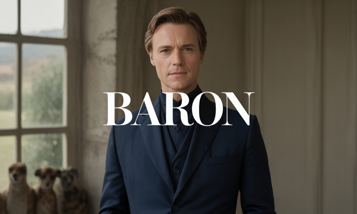 Illustration liée à l’origine et à l’histoire du nom de famille Baron