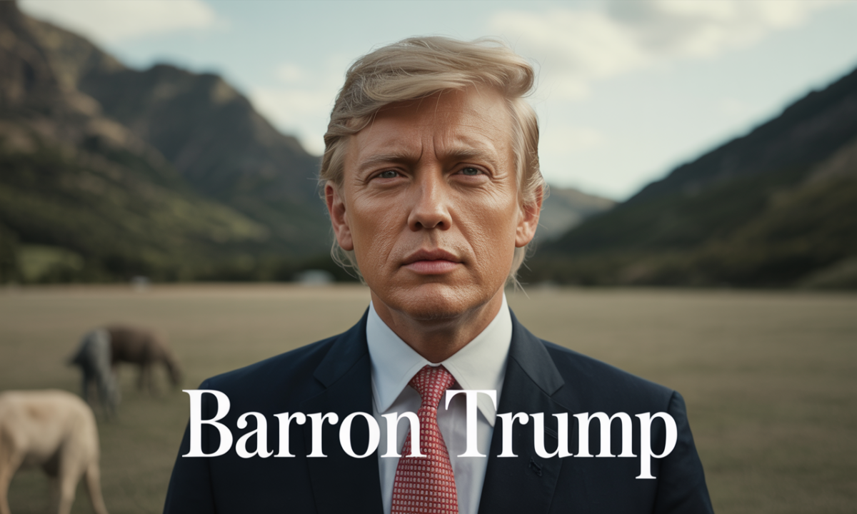 Illustration de Barron Trump, personnalité publique