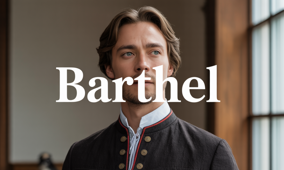 Illustration de Barthel, Noms de famille